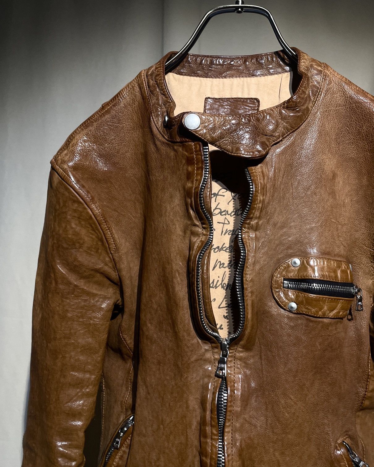 Isamu Katayama Backlash S/S2012 ISAMUKATAYAMA BACKLASH - 6zip German Calfskin Jacket Size US S / EU 44-46 / 1 - 3 Thumbnail