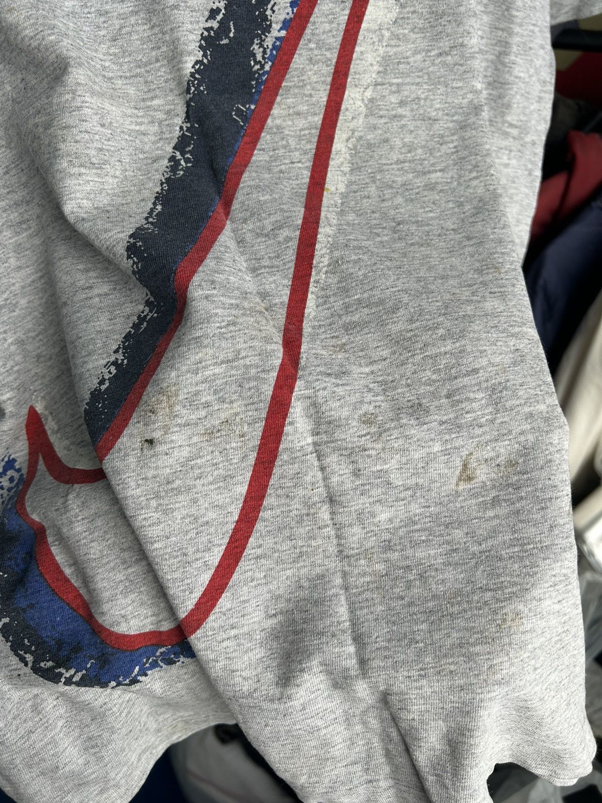 Nike × Vintage Nike Vintage Big Logo Graphic Print Rare Item Oversized Size US XL / EU 56 / 4 - 5 Thumbnail