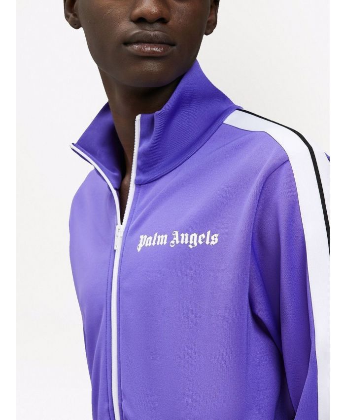 Palm Angels o1in1s0225 Q:4 / Classic Track Jacket in Purple/White Size US M / EU 48-50 / 2 - 6 Thumbnail