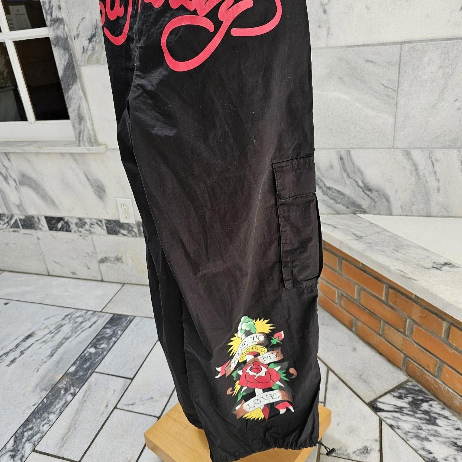 Ed Hardy Ed Hardy Women's Black Pants Size 30" / US 8 / IT 44 - 6 Thumbnail
