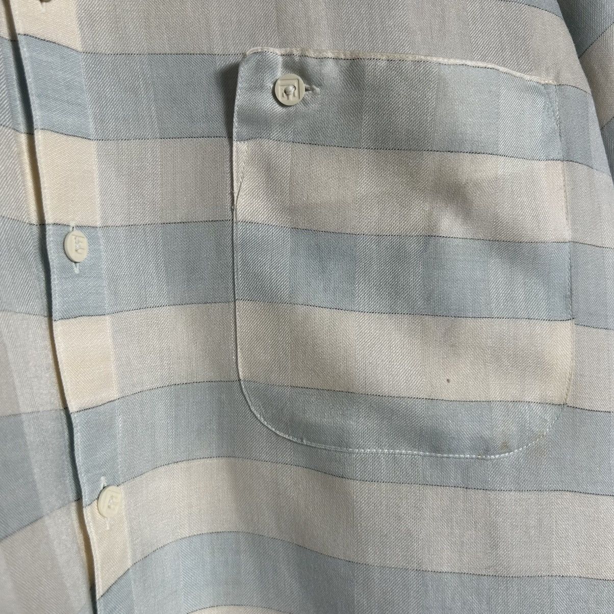 Pierre Balmain Pierre Balmain Striped Pocket Button Shirt Size L / US 10 / IT 46 - 4 Thumbnail
