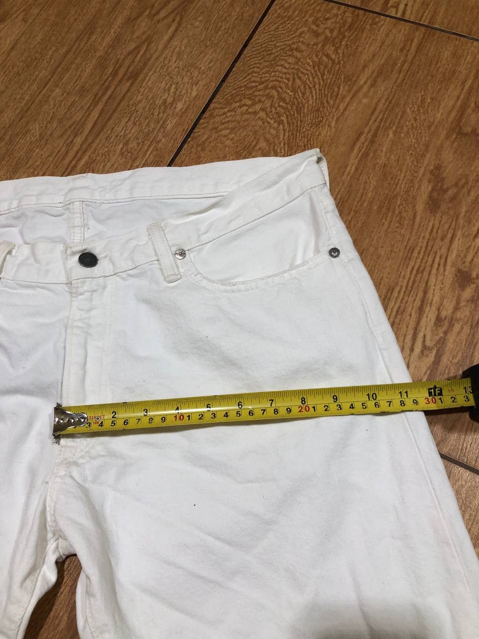 Polo Ralph Lauren vintage Denim pants white logo Polo Ralph Lauren jeans Y2K Size US 36 / EU 52 - 12 Thumbnail