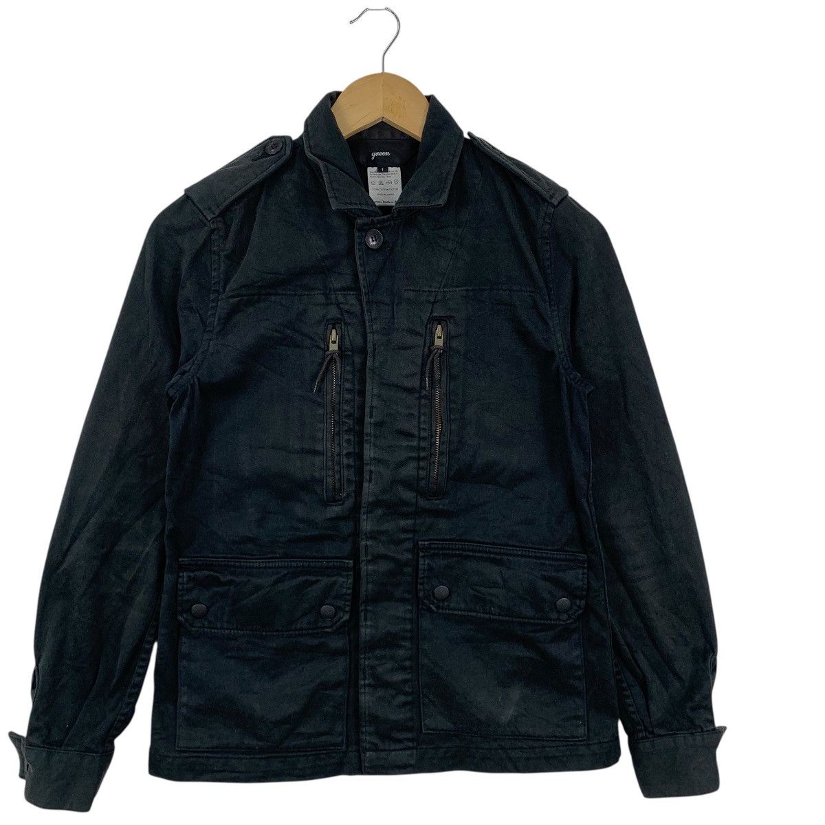 Vintage Vintage GREEN BOWLES JAPAN Chore Worker Artisan Jacket Parka Size US S / EU 44-46 / 1 - 5 Thumbnail