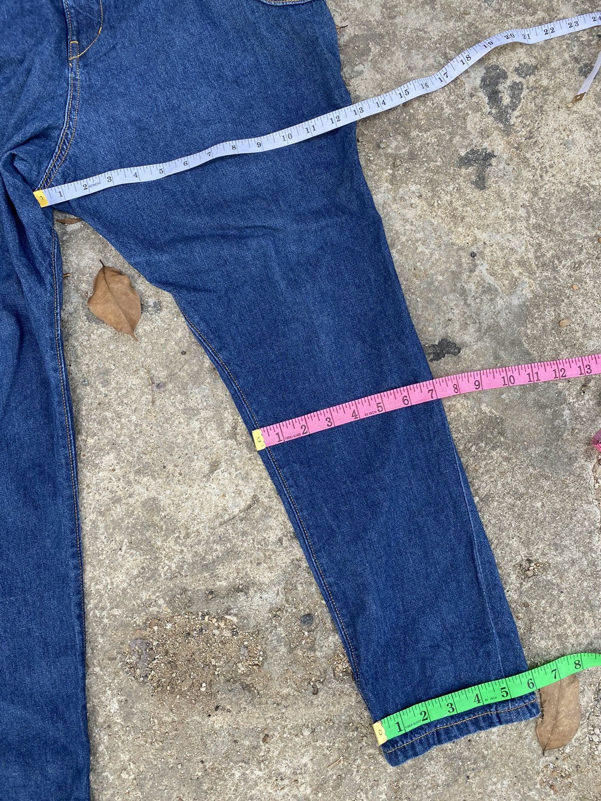 mercibeaucoup 🔥 Very Rare 🔥 Vintage Mercibeaucoup Denim Pant Issey Miyake Size US 31 - 16 Thumbnail