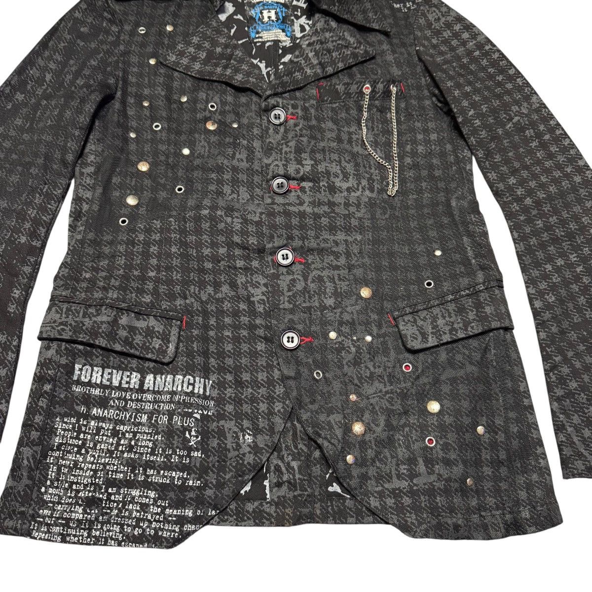 Mari's Rock H Naoto Anarchyism Forever Anarchy Jacket Harajuku 666 Size US M / EU 48-50 / 2 - 10 Thumbnail