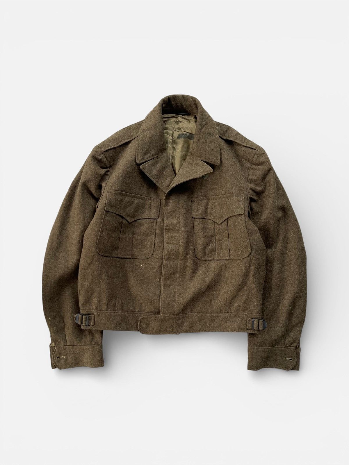 Buzz Rickson's 🔥VINTAGE 1945'S US ARMY WWII ERA FIELD COAT/JACKET Size US M / EU 48-50 / 2 - 2 Thumbnail