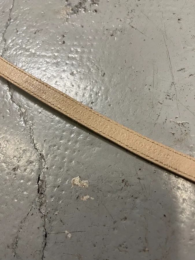 Balenciaga Balenciaga City Beige Studded Leather Bracelet Size ONE SIZE - 7 Thumbnail