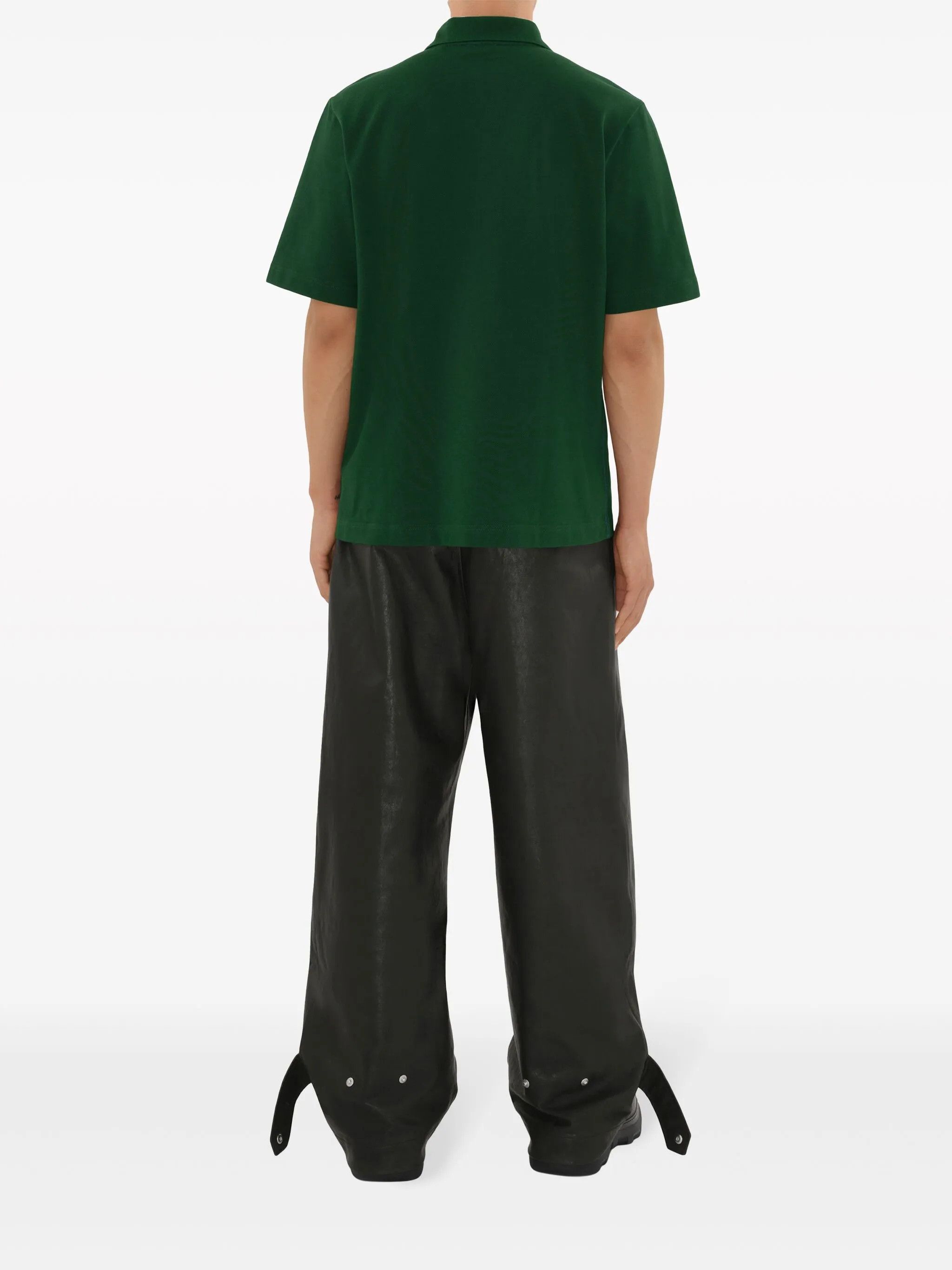 Burberry BURBERRY ivy green knight logo embroidered polo shirt Medium Size US M / EU 48-50 / 2 - 4 Thumbnail