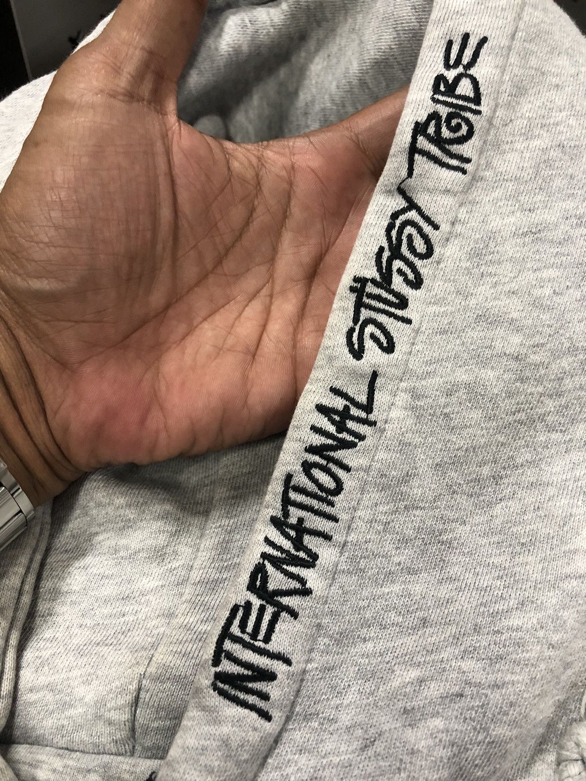 Stussy Stussy International Tribe Felt Link Logo Patch Hoodie Size US M / EU 48-50 / 2 - 3 Thumbnail