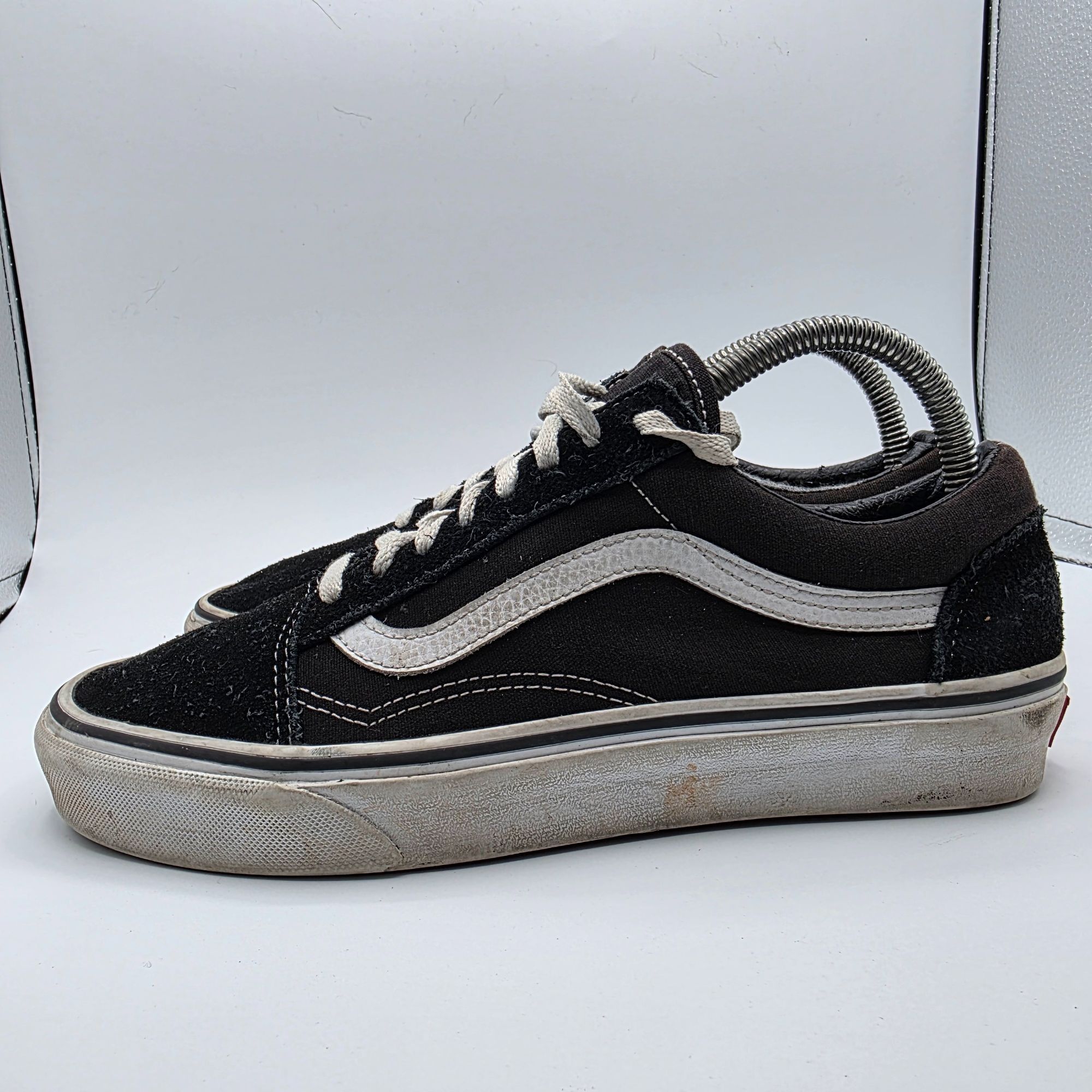 Vans Vans Old Skool Womens Size 8.5 Black White Sneaker Shoes Ska Size US 8.5 / IT 38.5 - 13 Thumbnail
