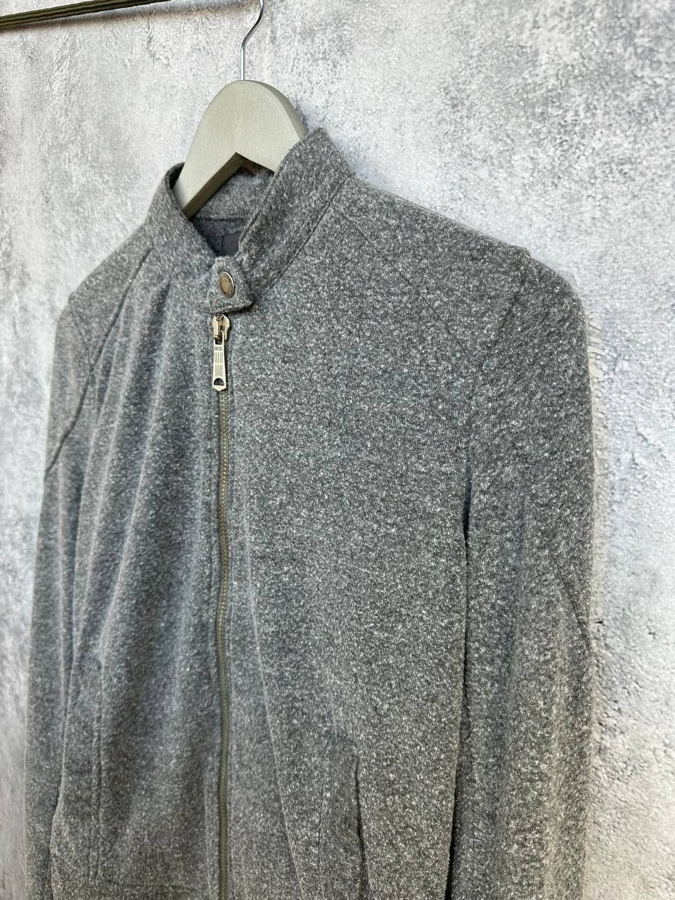 Diesel Diesel Wool Blend Avant-Garde Zip Jacket Cinch Straps Slim Size S / US 4 / IT 40 - 5 Thumbnail
