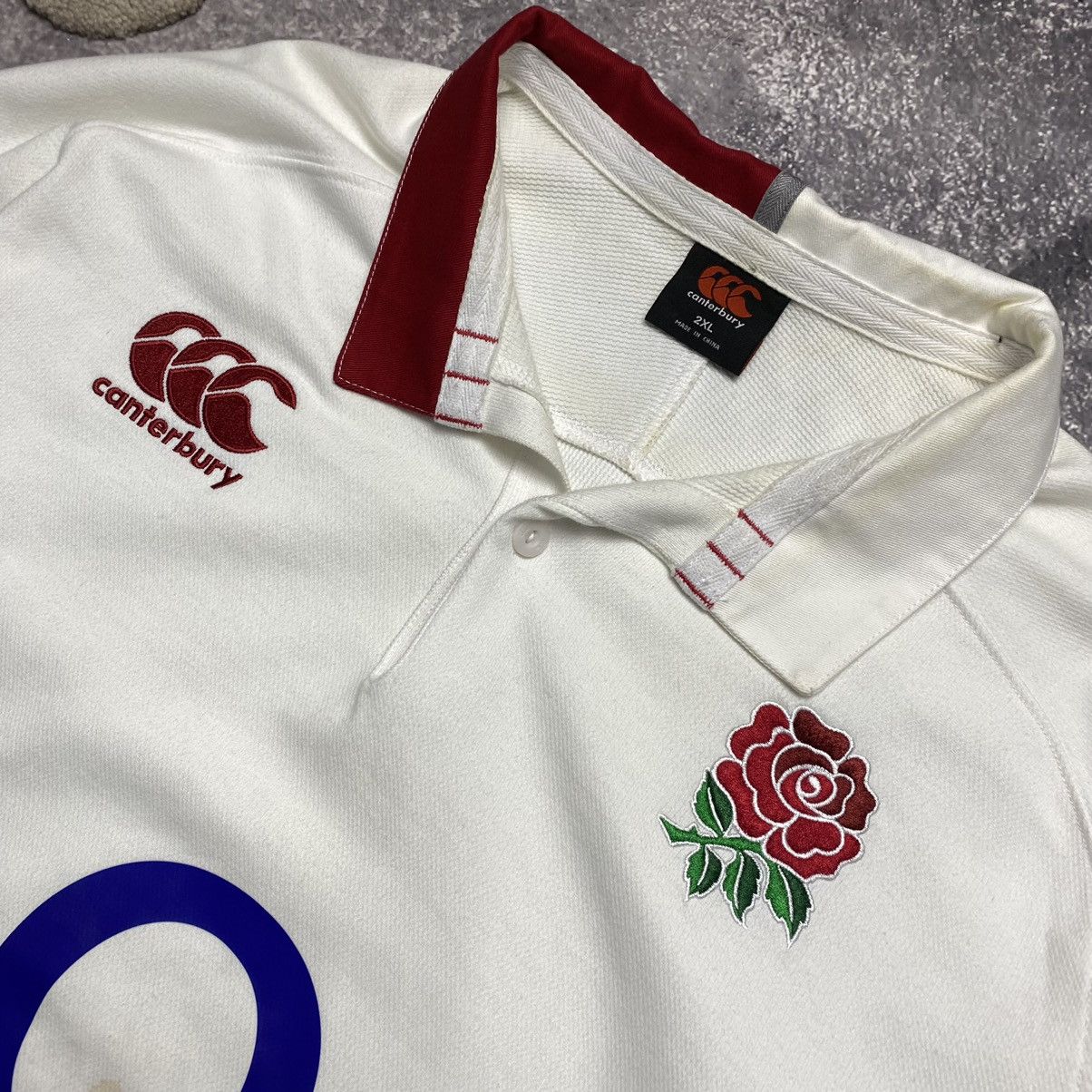 Vintage Vintage England Rugby League Canterbury O2 Longsleeve Size US XXL / EU 58 / 5 - 3 Thumbnail