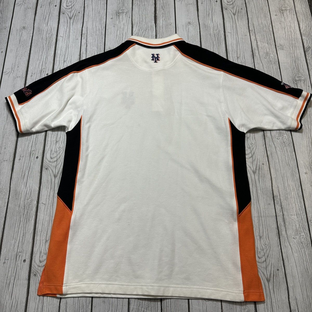 Lee × MLB × Vintage Vintage New York Mets polo shirt Size US L / EU 52-54 / 3 - 2 Thumbnail