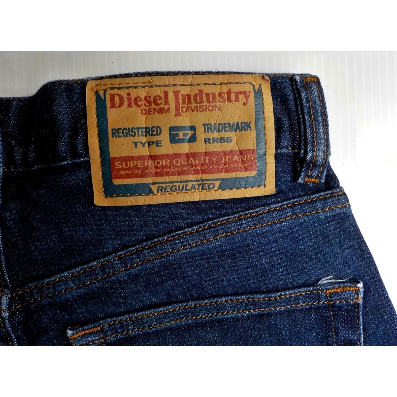 Diesel Diesel Jeans Blue Button Fly Straight Leg SZ 30 Italy Womens Size 30" / US 8 / IT 44 - 5 Thumbnail