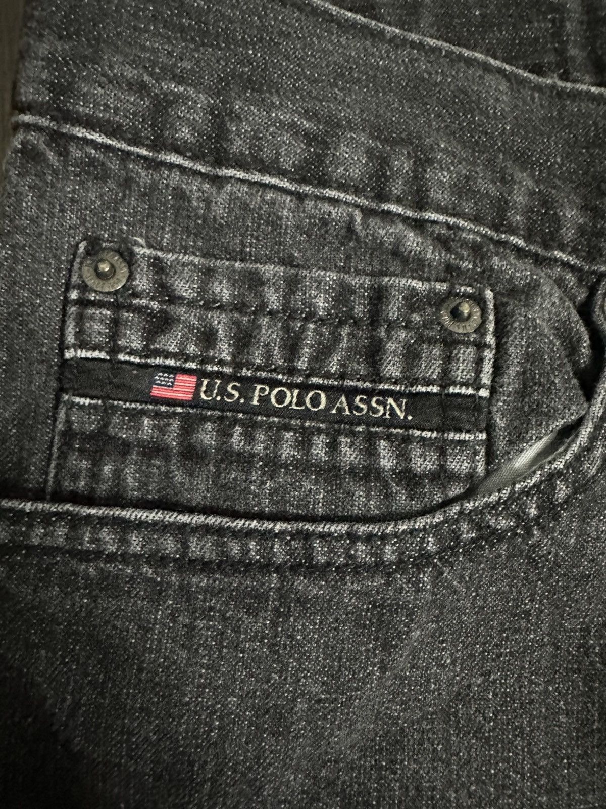 U.S. Polo Assn. Black U.S. Polo ASSN Denim Size US 36 / EU 52 - 2 Thumbnail