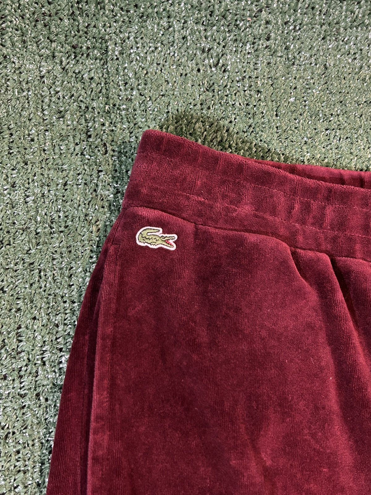 Lacoste Lacoste Gold Signature Velvet Pants Size US 40 / EU 56 - 3 Thumbnail