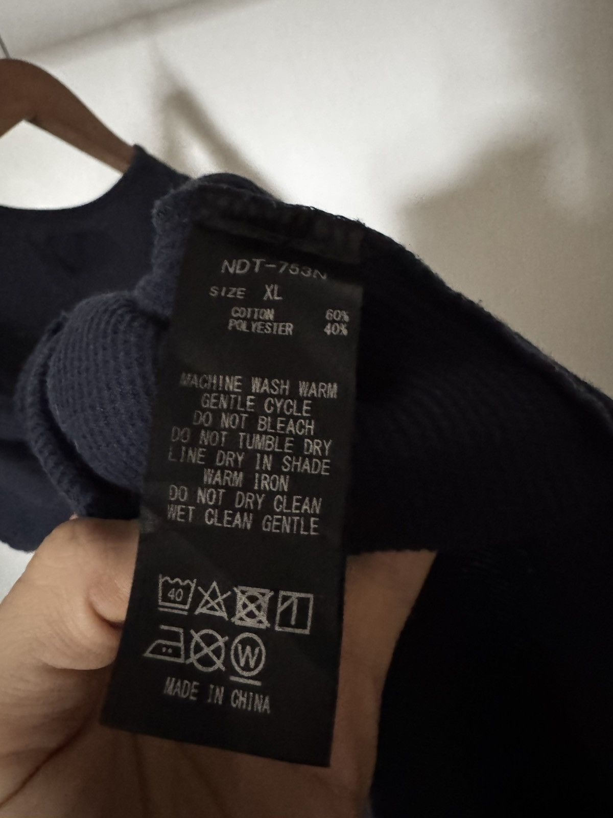 Navy Boxy Tank Top, view 5