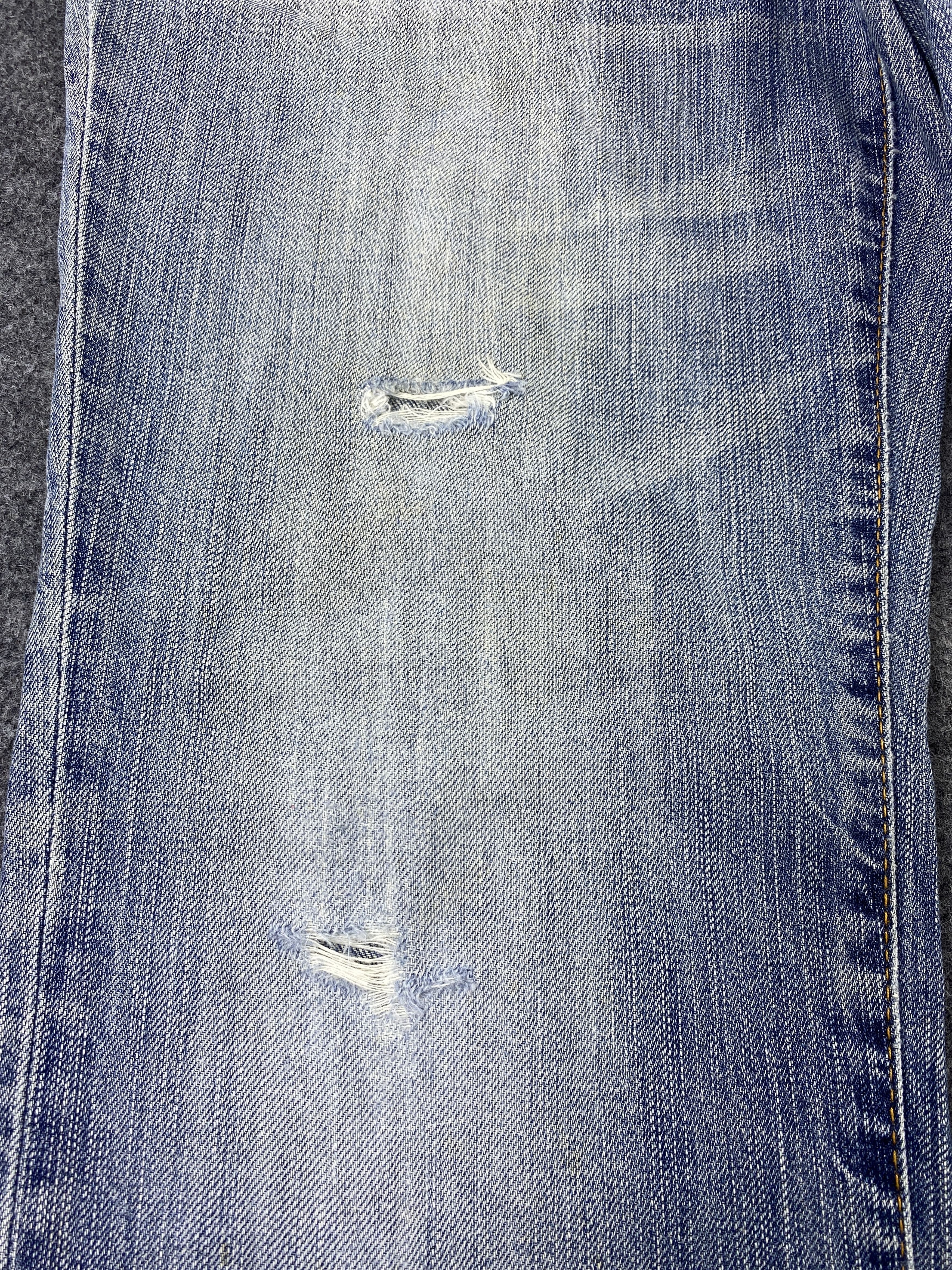 Edwin Classic Noueau by Edwin Distress Blue Wash Denim - J975 Size US 34 / EU 50 - 12 Thumbnail