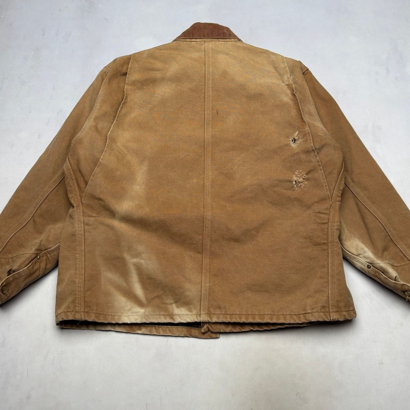 Carhartt Vintage Carhartt Blanket Lined Chore Jacket Workwear XL Size US XL / EU 56 / 4 - 3 Thumbnail
