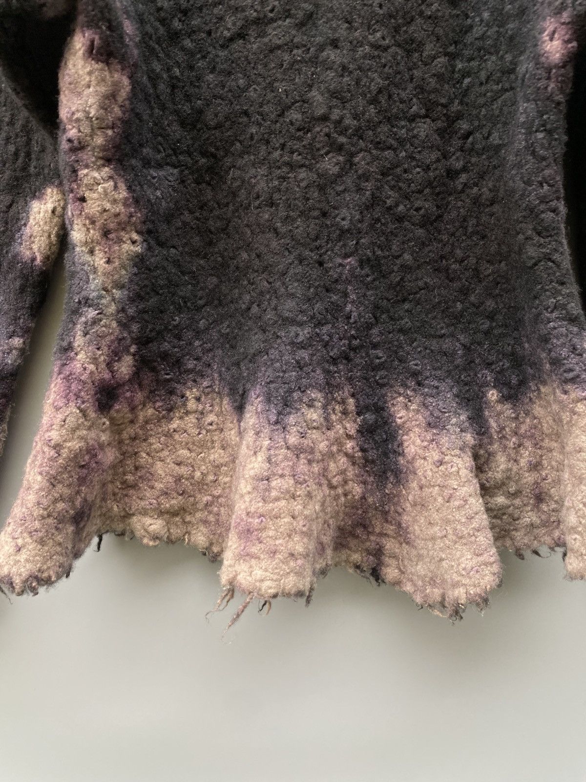 Japanese Brand A/W 1998 - Yoshiki Hishinuma- Gradient Dyed Wool Jacket Size S / US 4 / IT 40 - 25 Thumbnail