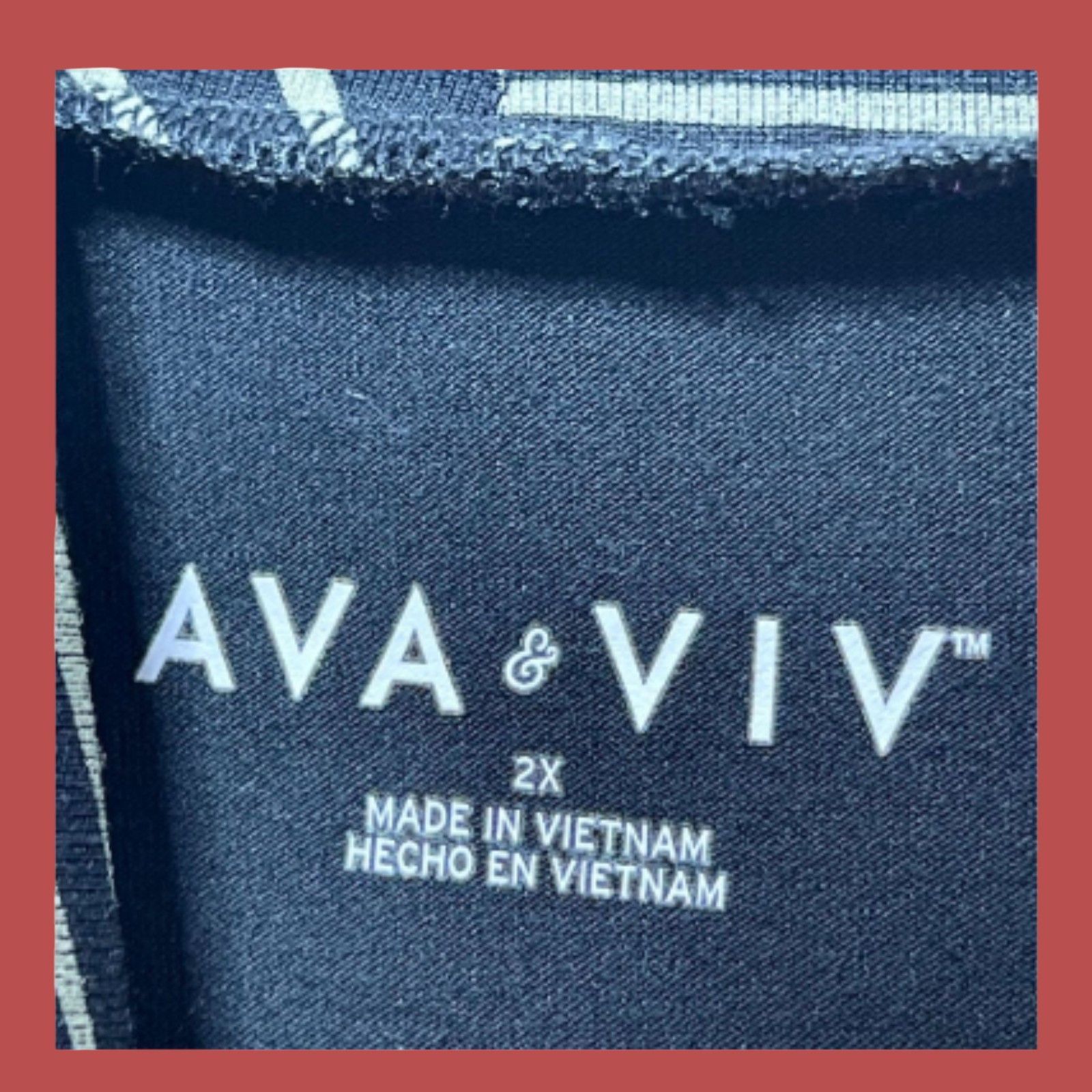 Other Ava & Viv - Women's Long Sleeve Mock Turtleneck T-Shirt - Bl Size XXL / US 16-18 / IT 52-54 - 14 Thumbnail