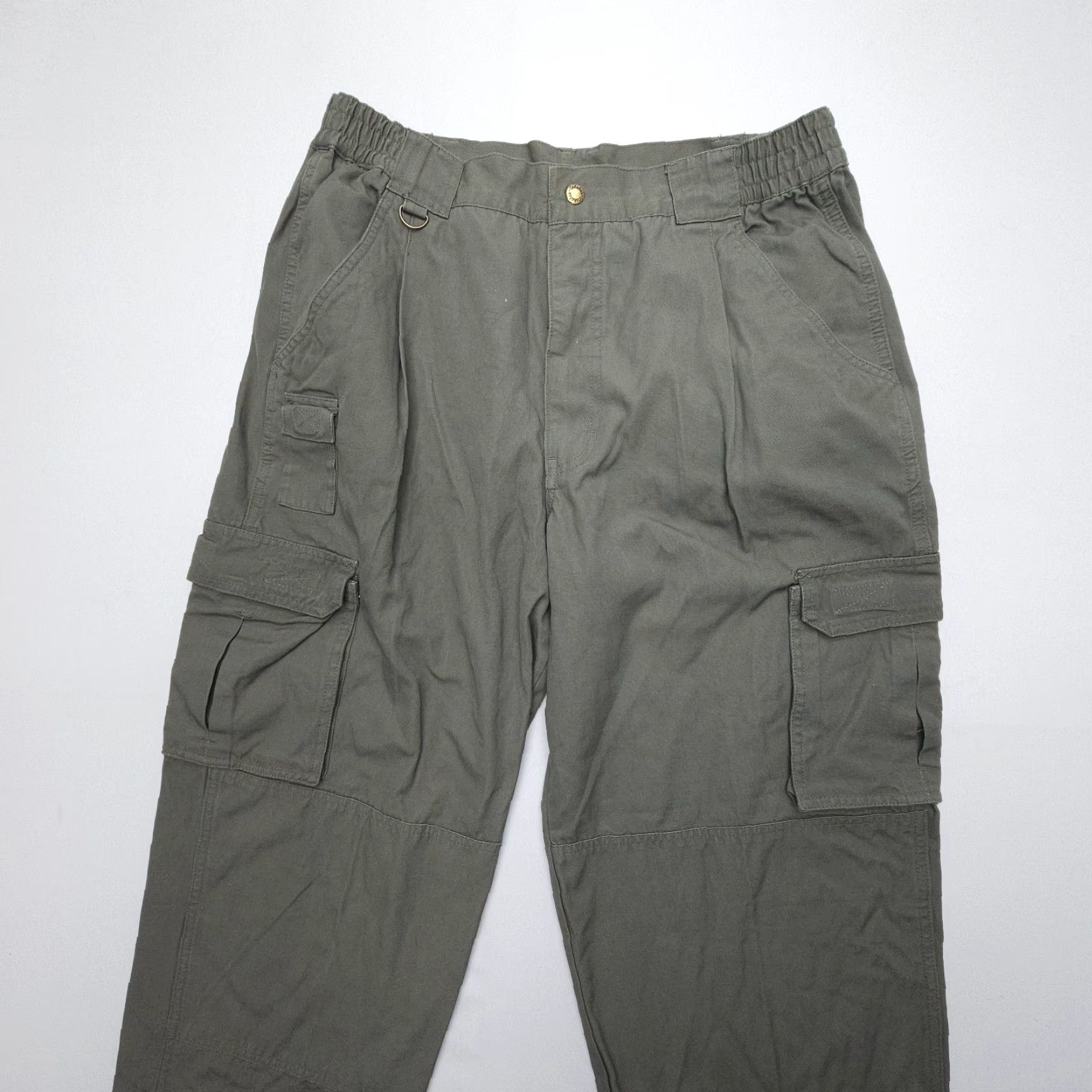 Vintage Cabela's Canvas Cargo Utility Pants Mens 38 x 37 Hunting Field Bush Double Knee Size US 38 / EU 54 - 3 Thumbnail