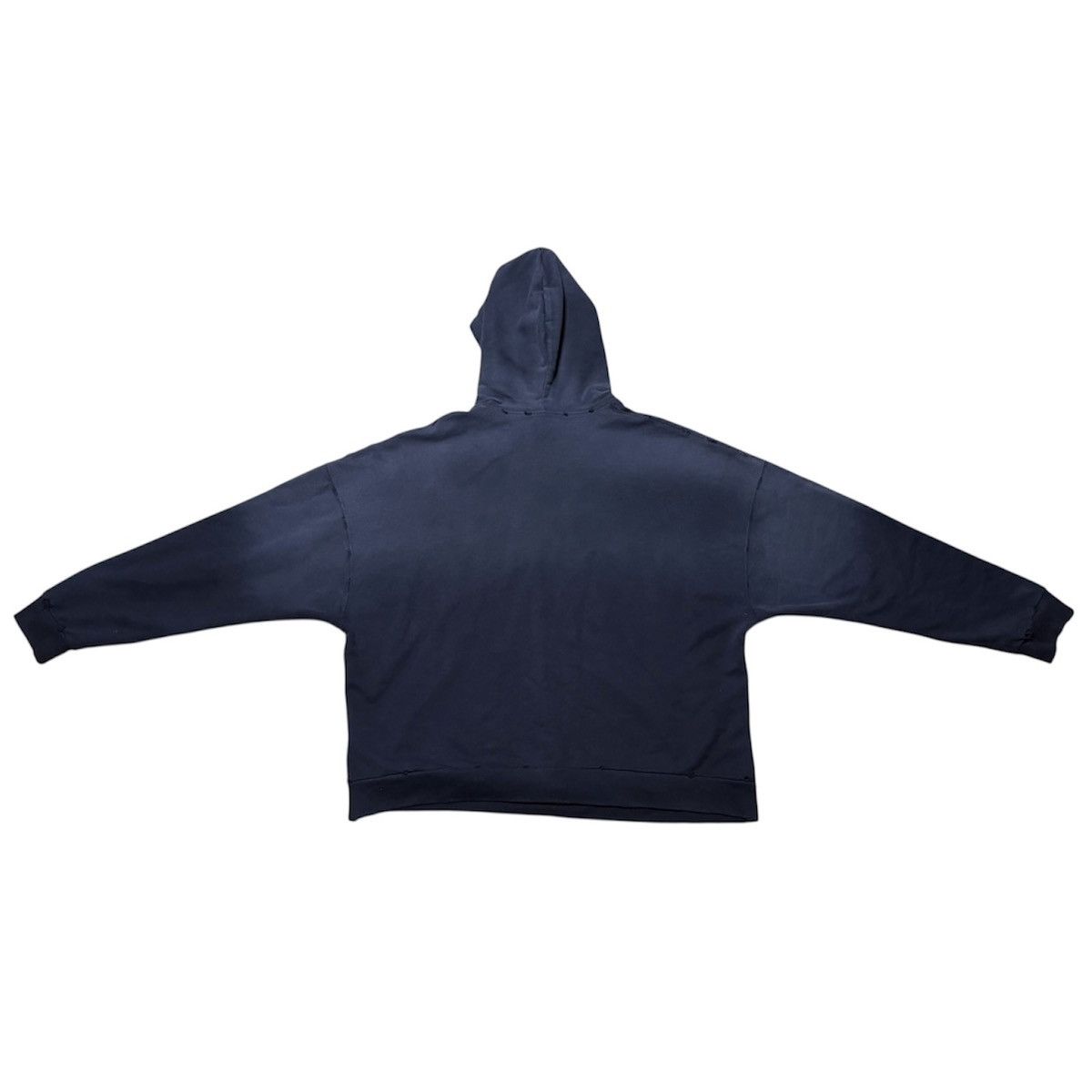Balenciaga SPRING 22 BALENCIAGA BY DEMNA NO COMMENT DISTRESSED HOODIE 2 Size US M / EU 48-50 / 2 - 11 Thumbnail