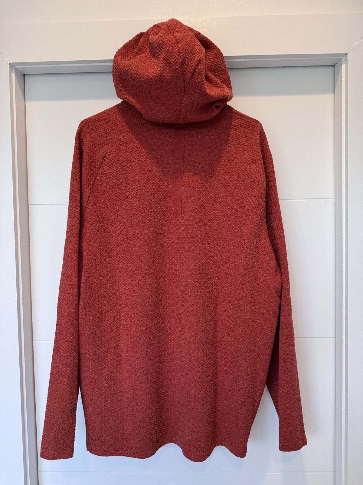 Lululemon Lululemon Mens At Ease Burnt Orange Hoodie Size XL Size US XL / EU 56 / 4 - 8 Thumbnail