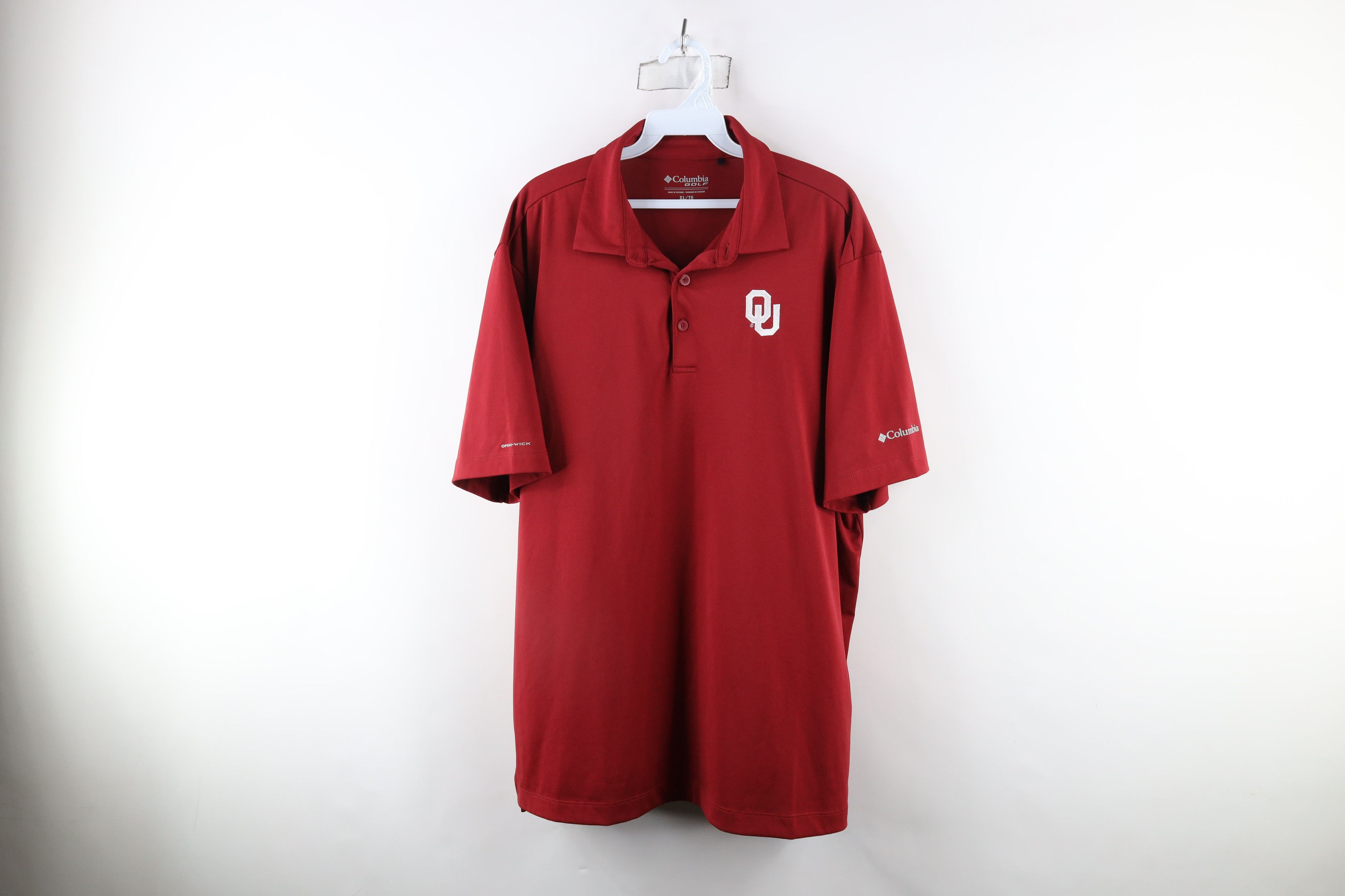 Columbia × Vintage Columbia Golf University Short Sleeve Collared Polo Shirt Size US XL / EU 56 / 4 - 1 Thumbnail