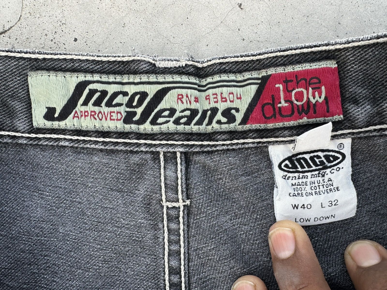 JNCO Vintage JNCO Baggy Jeans Y2K Skater 90s Hip-Hop Wide-Leg Size US 40 / EU 56 - 12 Thumbnail