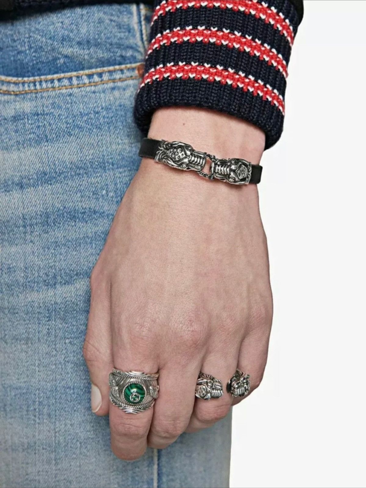 Gucci Gucci Tiger Head Bracelet Size ONE SIZE - 5 Thumbnail