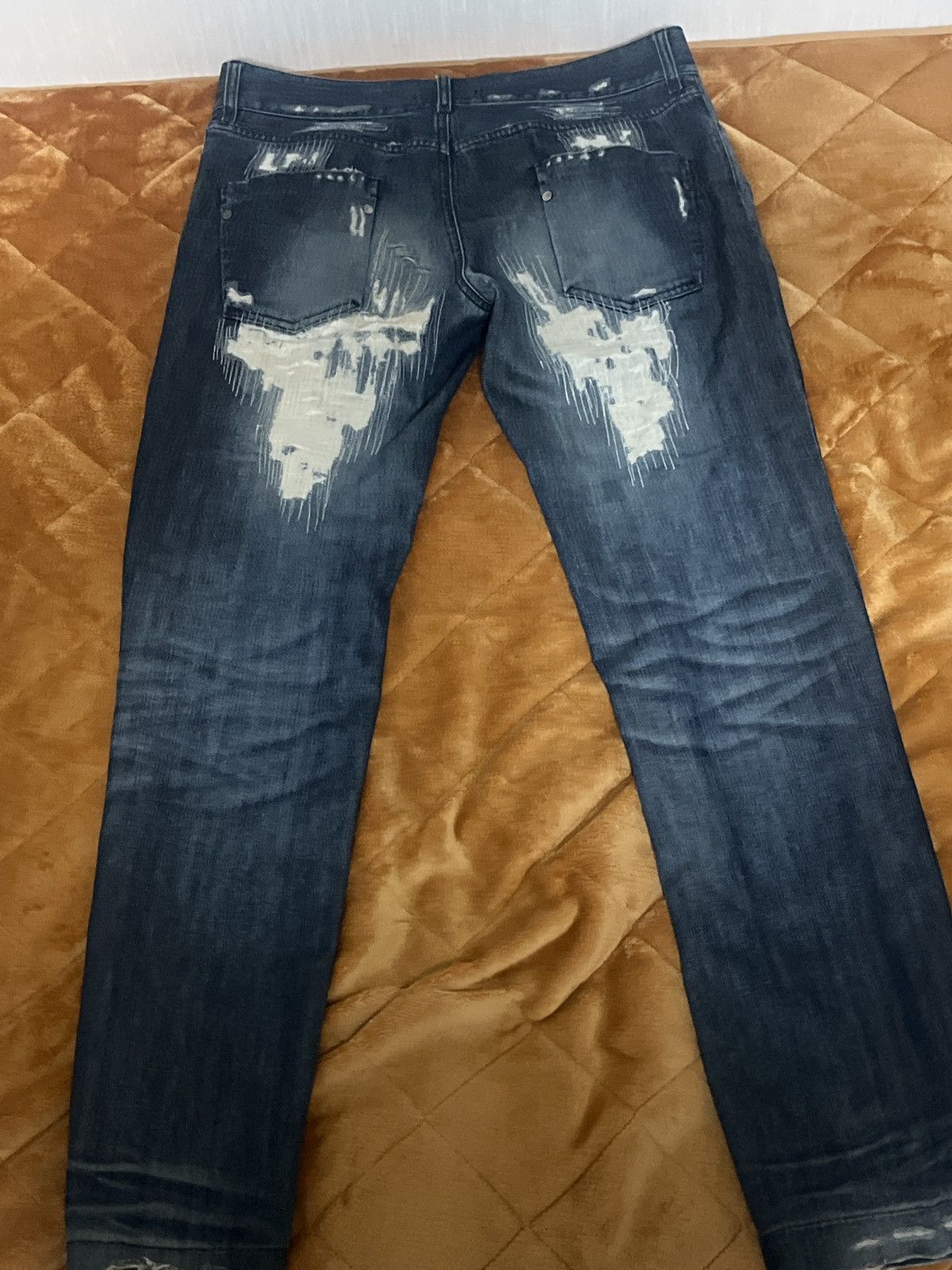 Dolce & Gabbana distressed denim jeans Size US 34 / EU 50 - 1 Thumbnail