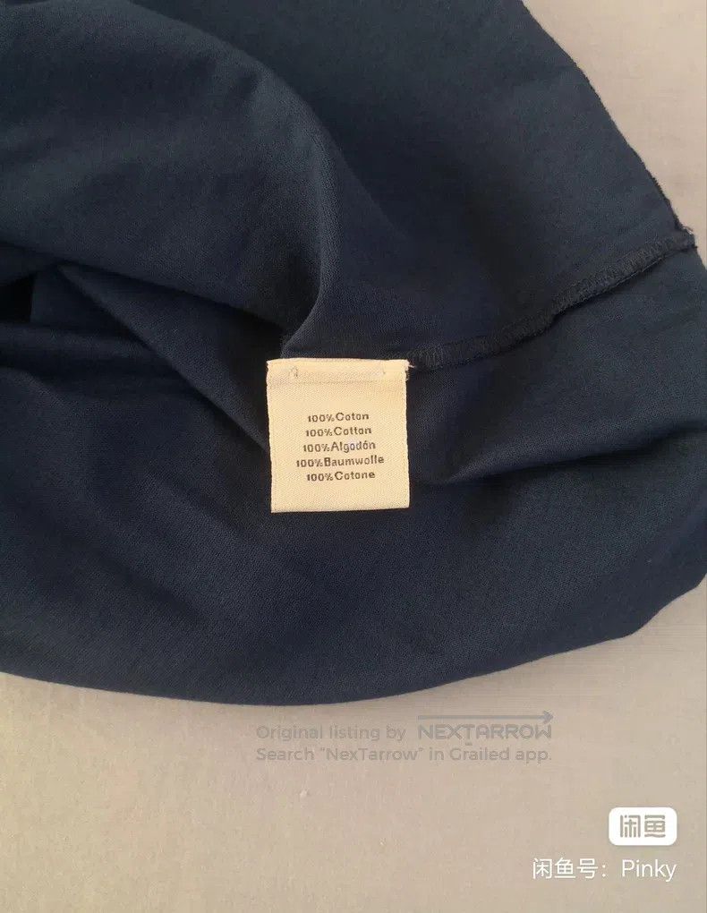 Hermes Hermes Men's short-sleeve T-shirt, dark blue, dragon print Size US L / EU 52-54 / 3 - 5 Thumbnail