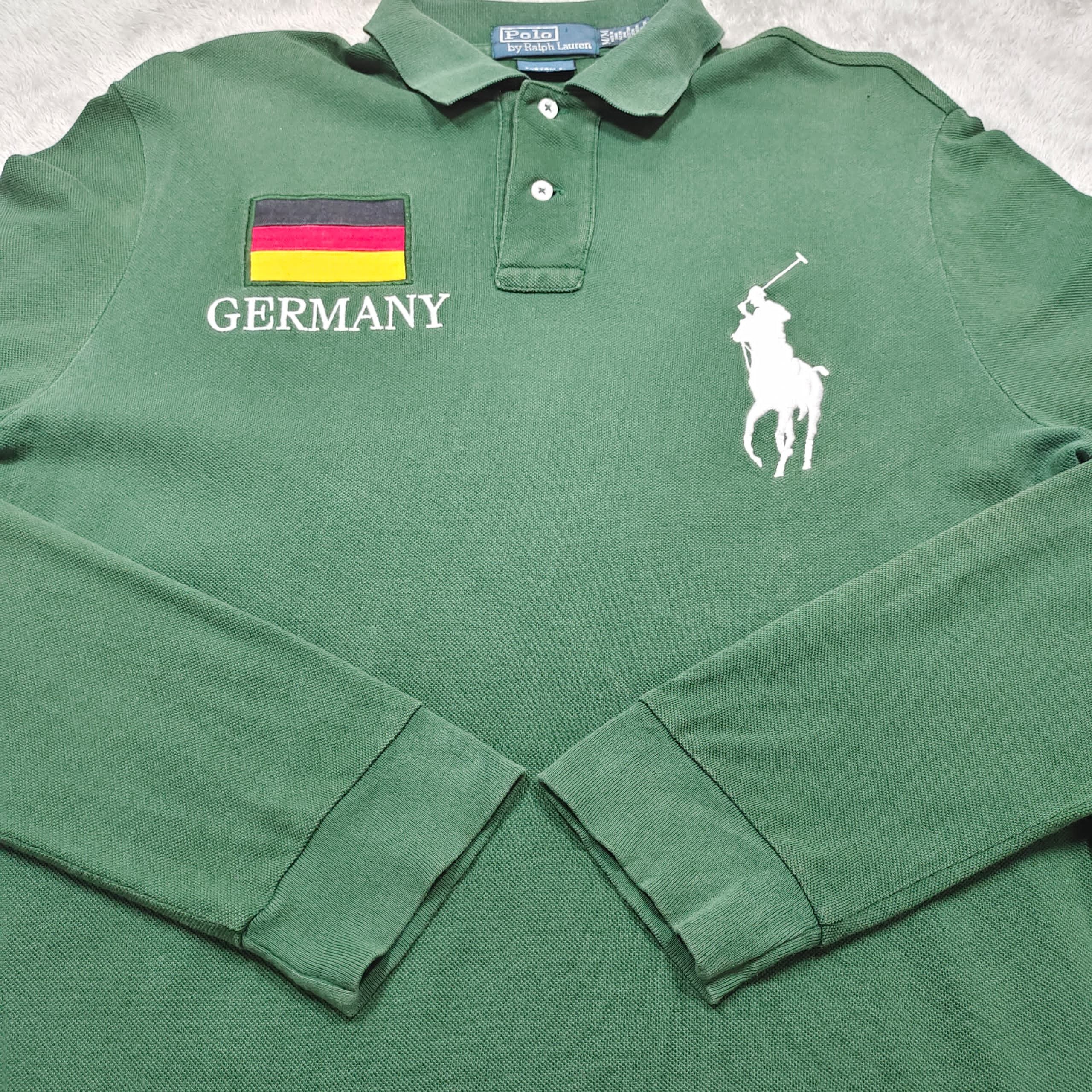 Polo Ralph Lauren VINTAGE POLO RALPH LAUREN GERMANY 3 LONG SLEEVE POLO SHIRT Size US M / EU 48-50 / 2 - 4 Thumbnail