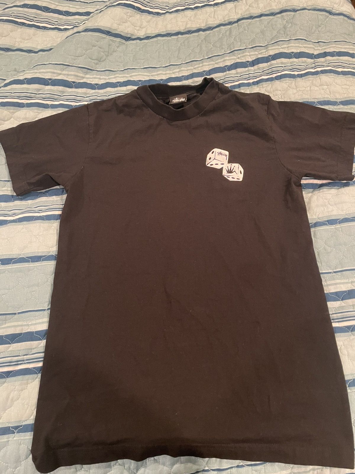 Stussy Small Black Stussy Dice Tee Size US S / EU 44-46 / 1 - 1 Thumbnail