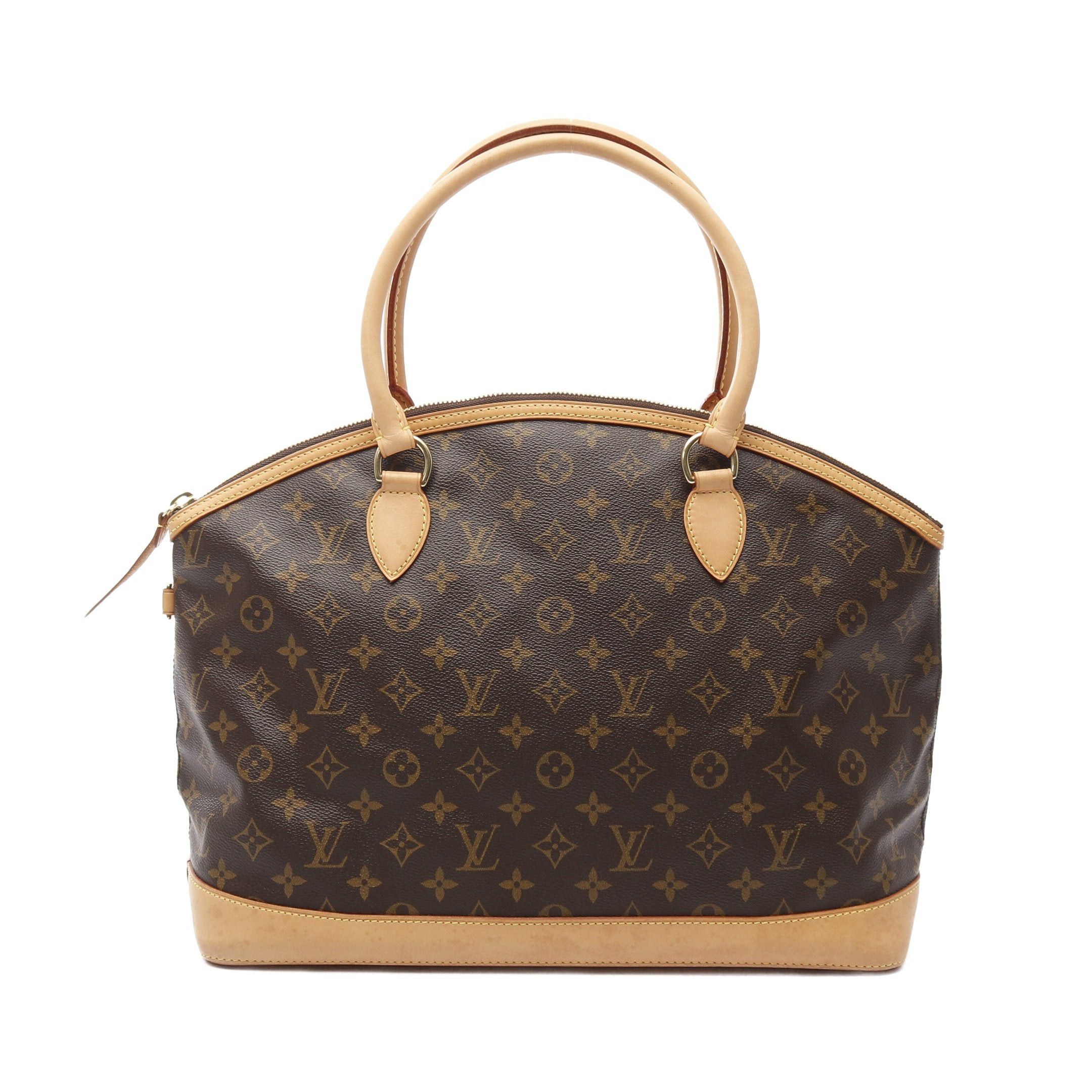 Louis Vuitton Louis Vuitton Lockit Horizontal Monogram Handbag Tote Bag Leather Brown Size ONE SIZE - 1 Thumbnail