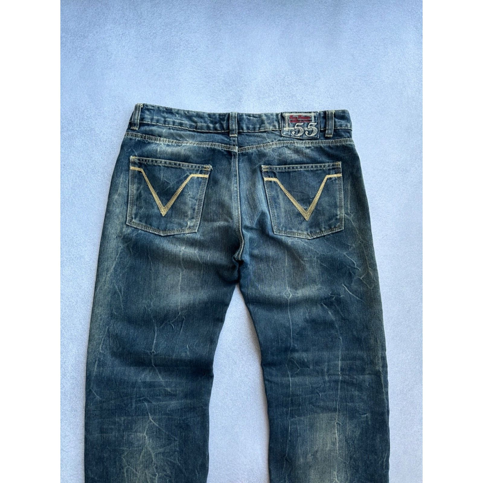 Vintage VTG King Kerosin Moto Japanese Heavy Jeans Size US 36 / EU 52 - 11 Thumbnail