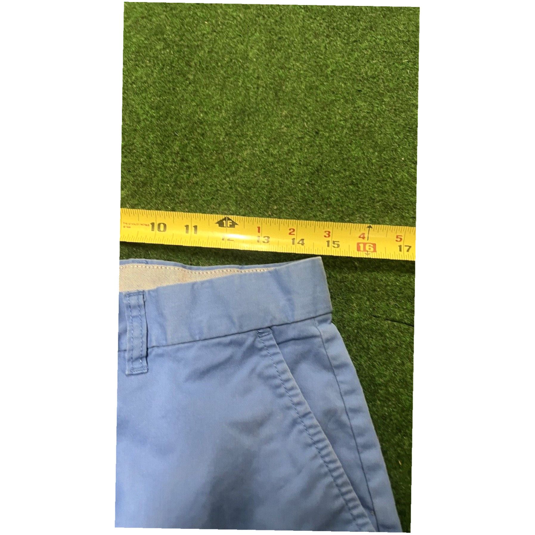 Tommy Hilfiger TOMMY HILFIGER Blue Flat Front Chino Cotton Shorts Size Men's Size 30 Size US 30 / EU 46 - 5 Thumbnail