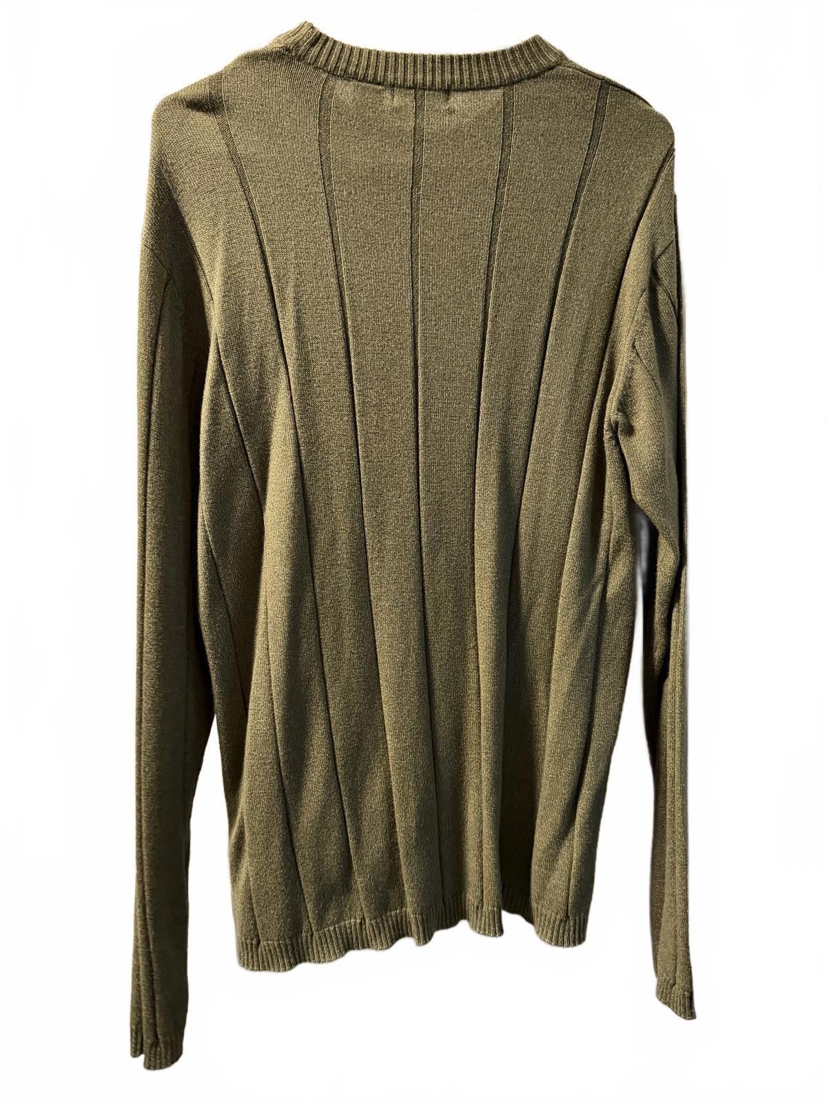 Other Axcess Men's Olive Green Long Sleeve Sweater Size L Size US L / EU 52-54 / 3 - 4 Thumbnail