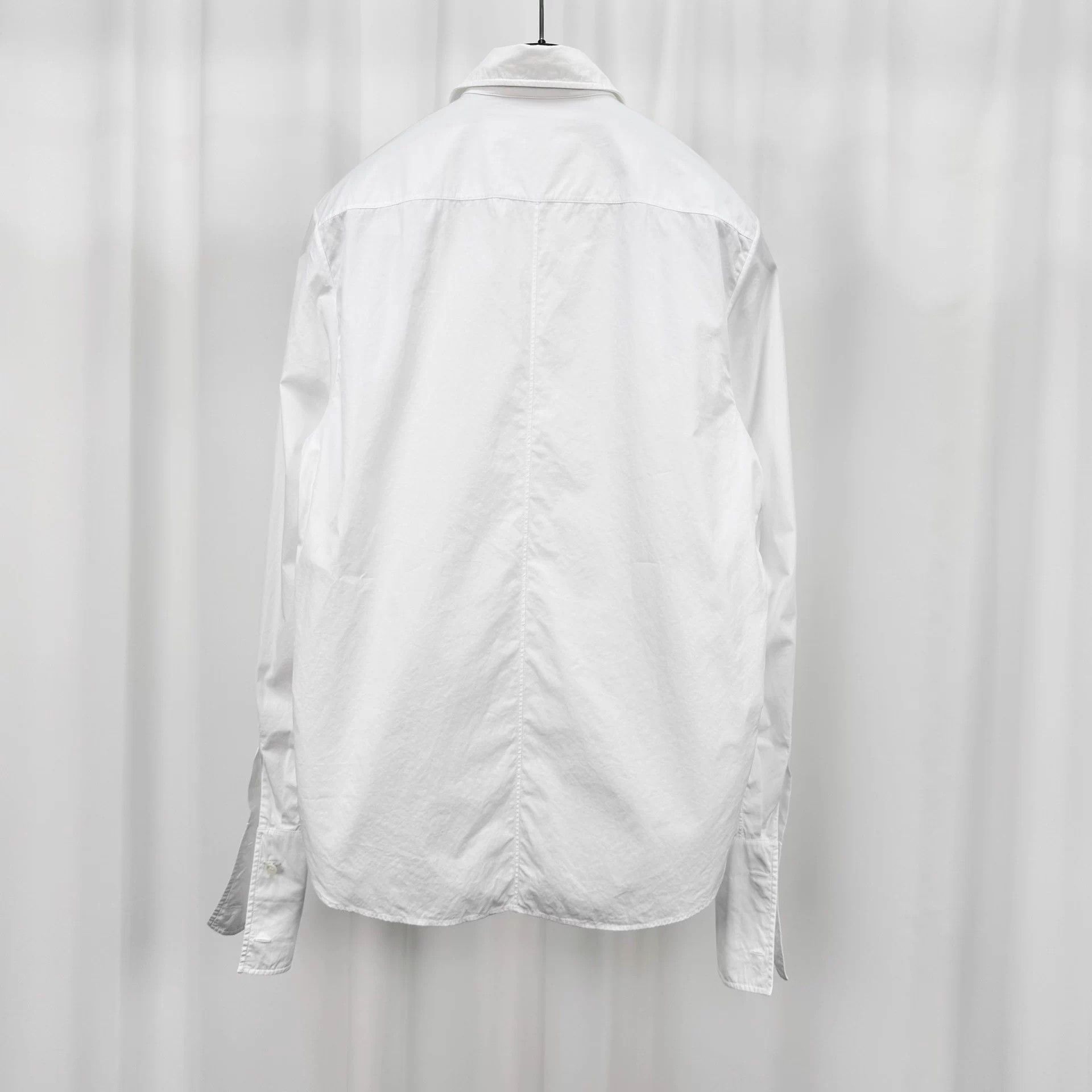 Dior Dior Embroidered Bee Cotton Poplin Shirt 36 99 New Size XS / US 0-2 / IT 36-38 - 2 Thumbnail
