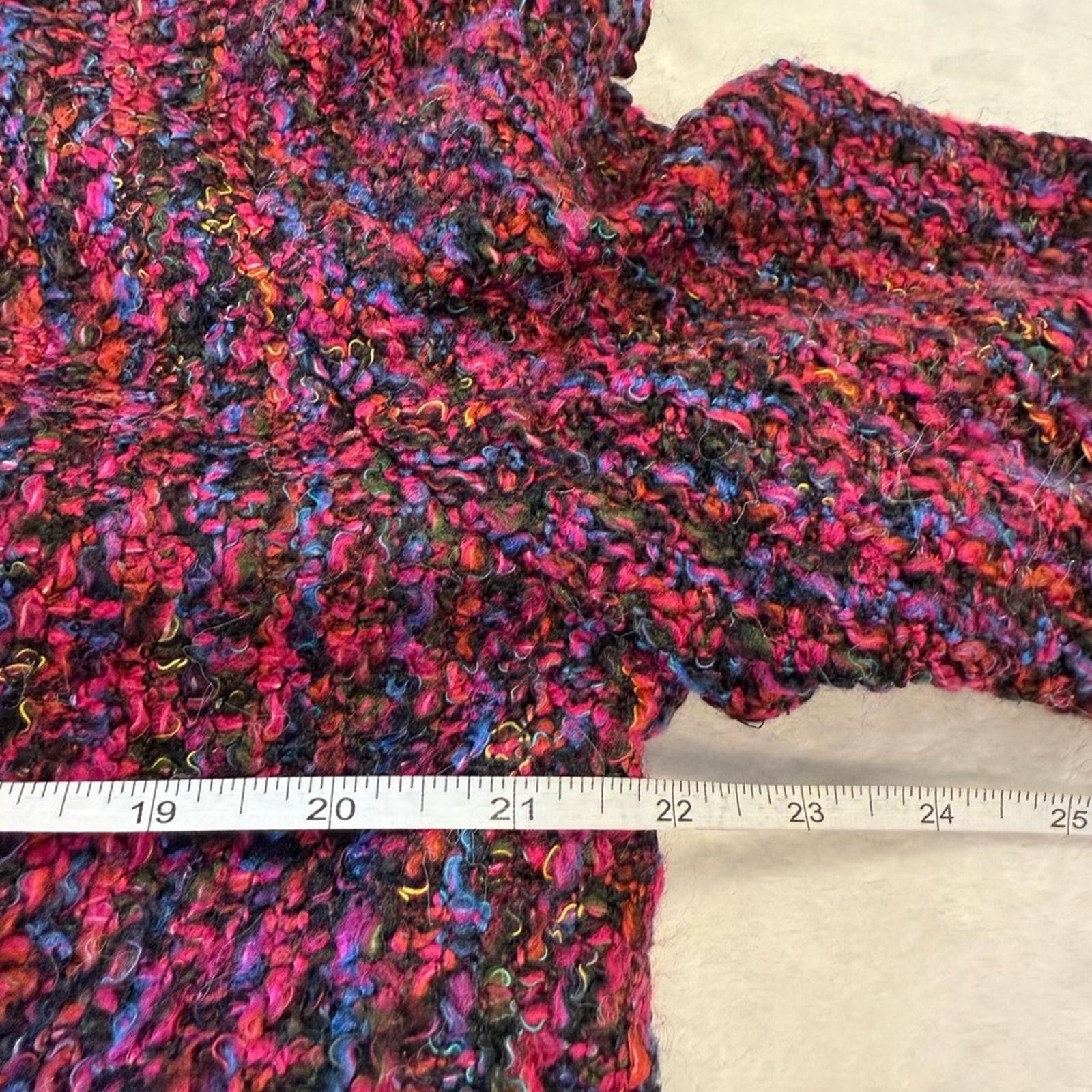 Other Complements knit blazer textured multicolored pockets SZ 8 Size M / US 6-8 / IT 42-44 - 9 Thumbnail