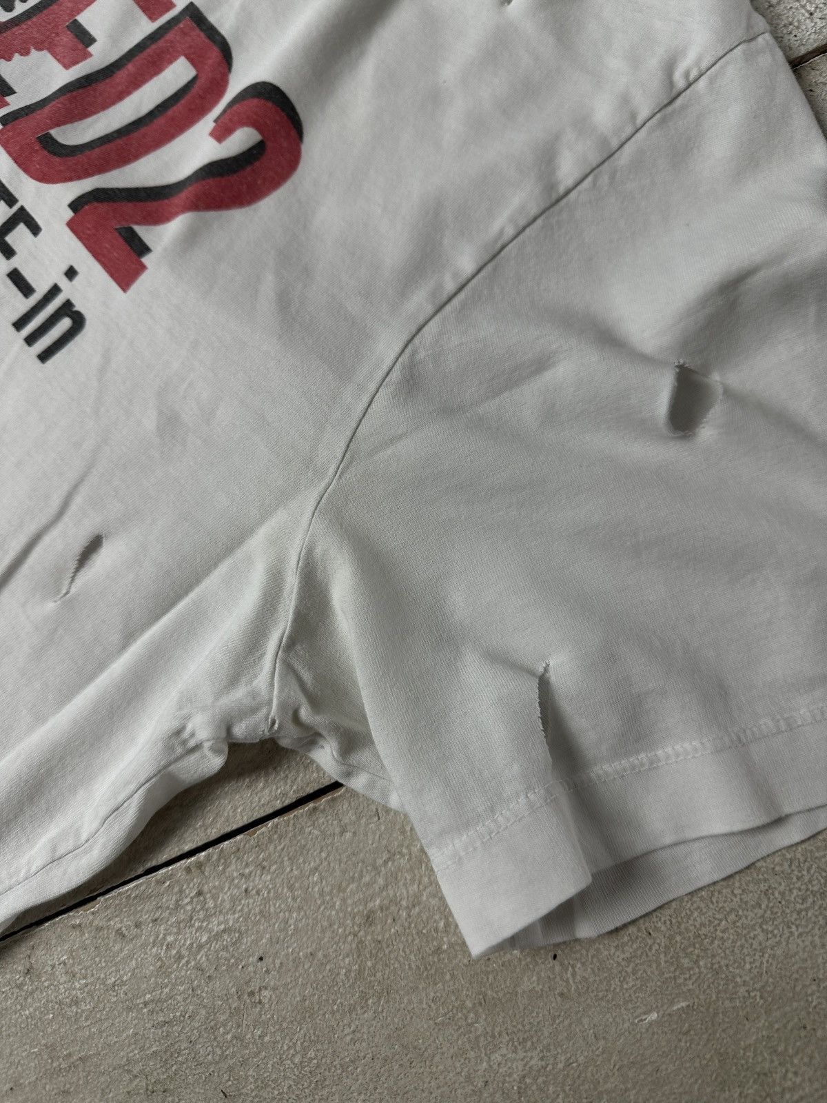 Dsquared2 🚨 Dsquared 2 DISTRESSED BIG LOGO MEN T-SHIRT SHORT SLEEVE Size US XL / EU 56 / 4 - 8 Thumbnail