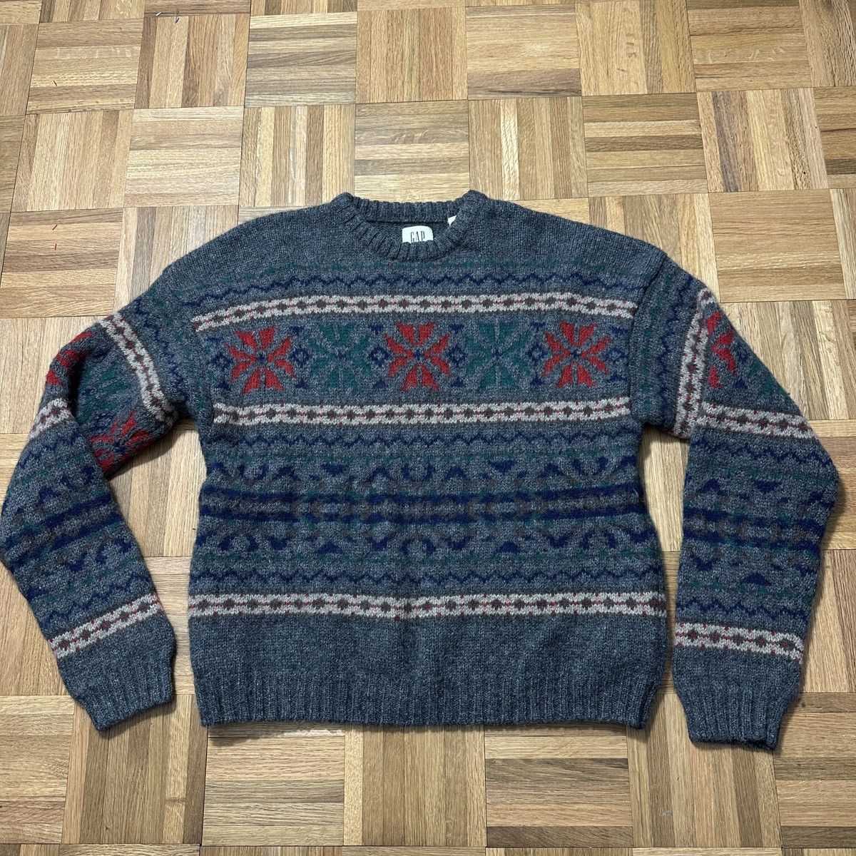 Gap Vintage Gap Shetland wool sweater Size US S / EU 44-46 / 1 - 1 Thumbnail