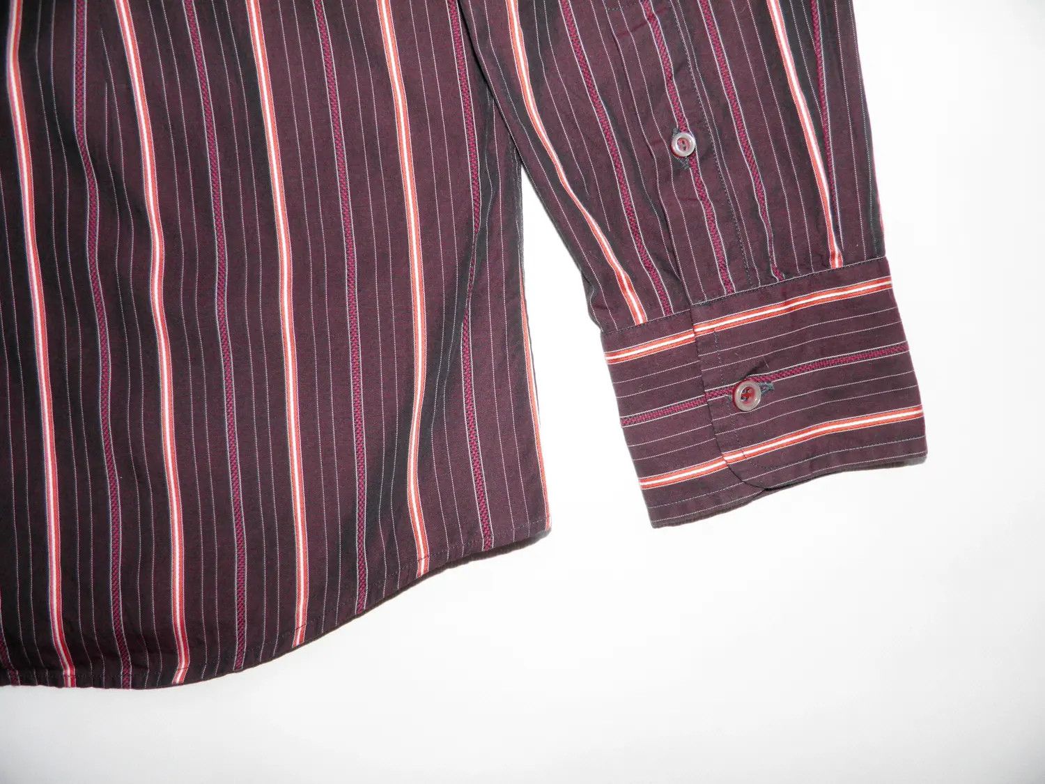 Dolce & Gabbana Dolce & Gabbana Striped Classic Red Vintage Shirt Size US L / EU 52-54 / 3 - 8 Thumbnail