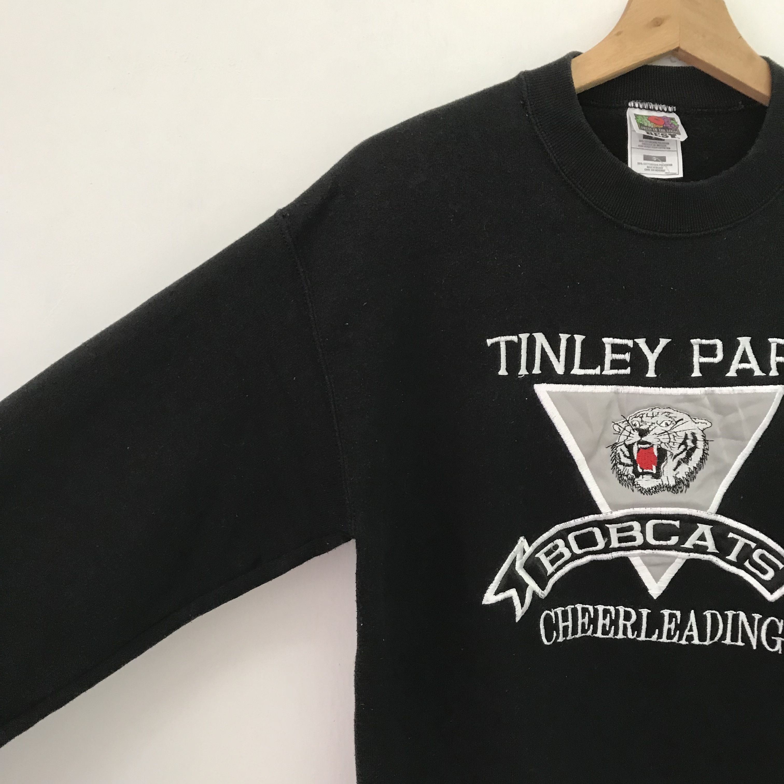 Vintage Vintage Bobcats Black Sweatshirt Small - 546 Size US S / EU 44-46 / 1 - 4 Thumbnail
