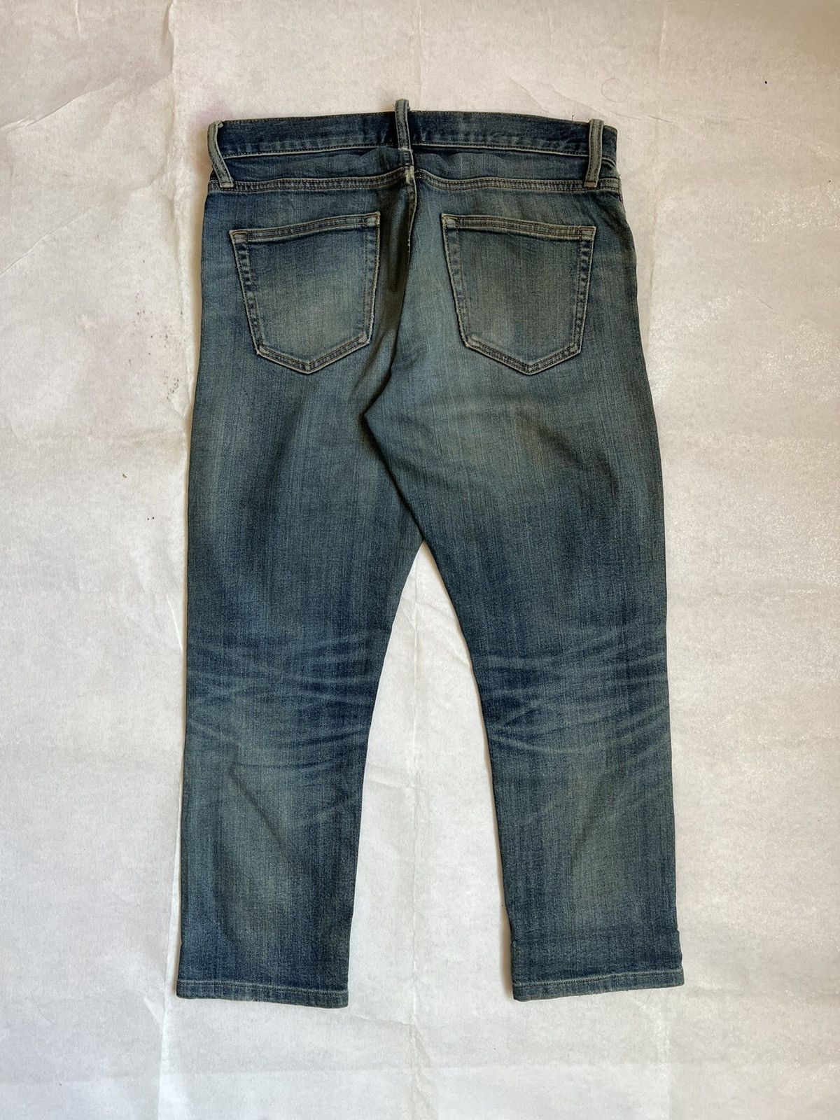 Uniqlo Uniqlo Selvedge Denim Distressed Slim Fit Size US 32 / EU 48 - 11 Thumbnail