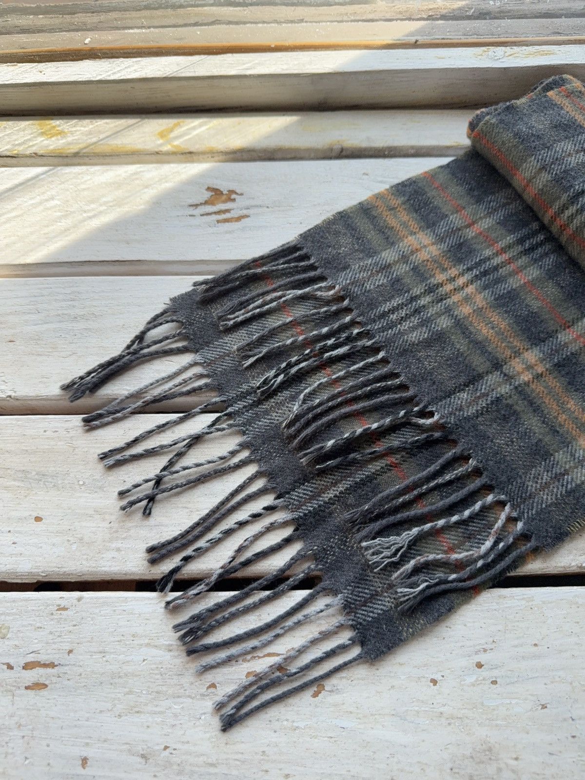 Vintage Vintage England / Scotland Casual scarf / muffer winter 90s Size ONE SIZE - 4 Thumbnail