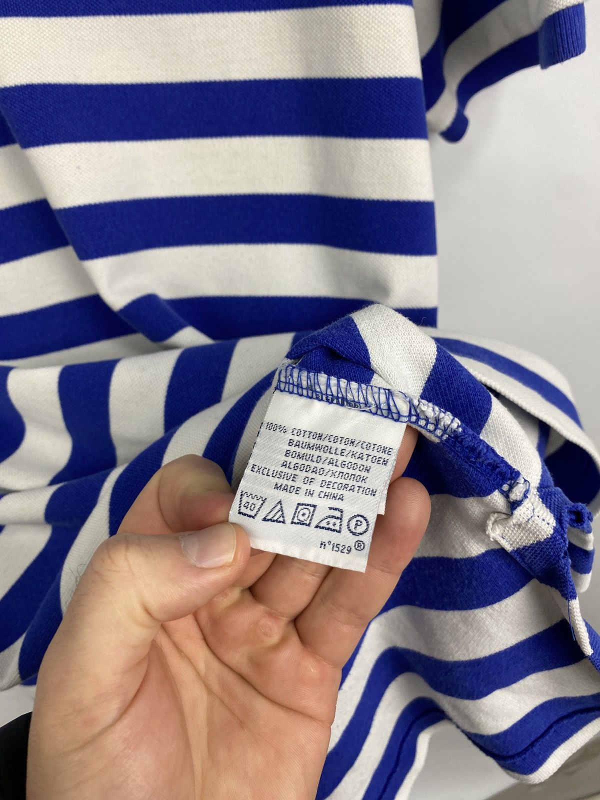 Polo Ralph Lauren 🇺🇸 Vintage 90s Polo Ralph Lauren Polo T-Shirt Rare Chief Keef Size US XXL / EU 58 / 5 - 6 Thumbnail
