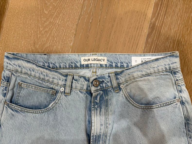 Our Legacy Our Legacy Straight leg jeans Size US 34 / EU 50 - 4 Thumbnail