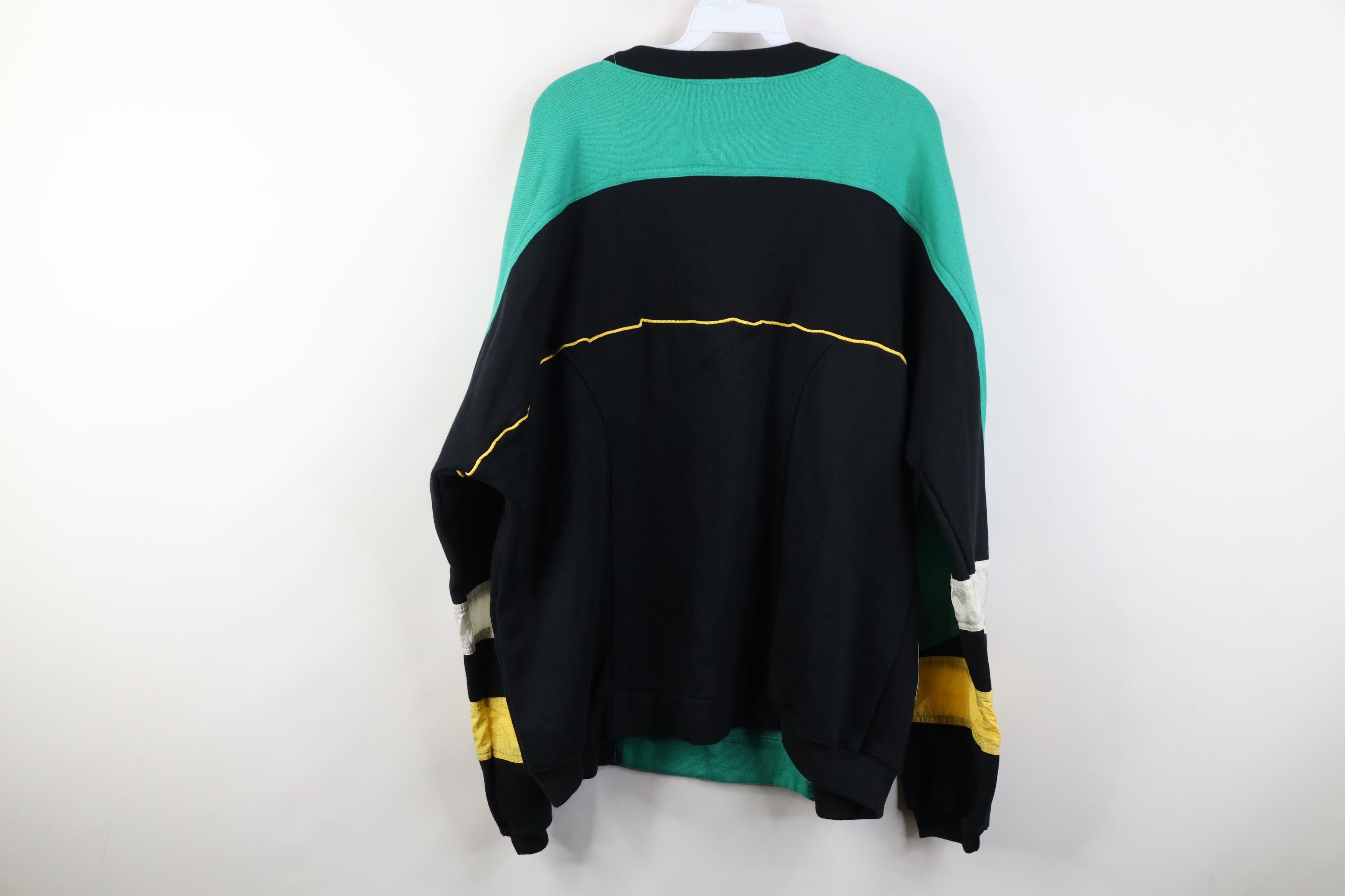 Vintage Deadstock Vintage 90s Streetwear Block Bullseye Sweatshirt Size US L / EU 52-54 / 3 - 10 Thumbnail